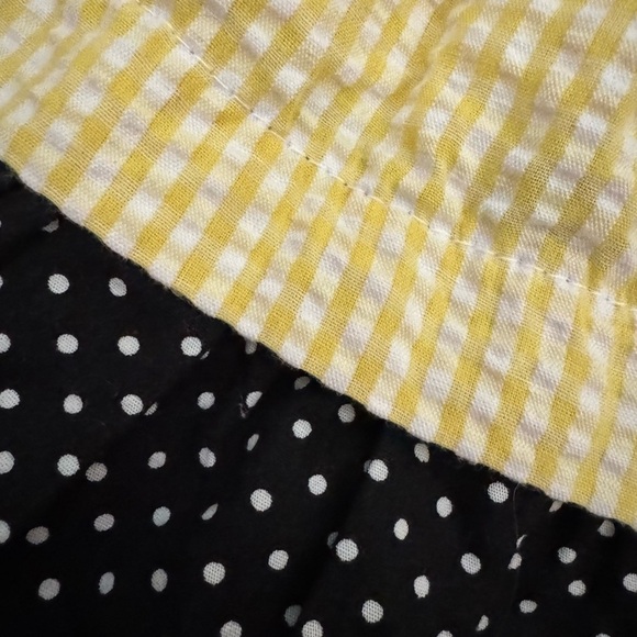 Rare Editions Bumble Bee Seersucker Dress vintage look 12 mo - Picture 7 of 8